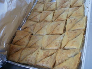 baklava; Greek Fest +