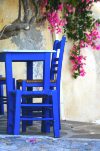 Taverna chair and table